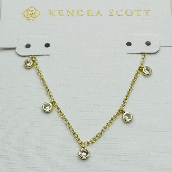 Kendra Scott Jewelry - KENDRA SCOTT Amelia Chain Necklace in Gold NEW